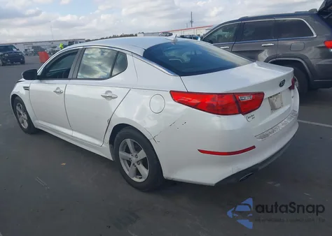 2015 Kia Optima Lx из США, поврежденный, VIN KNAGM4A78F5568754
